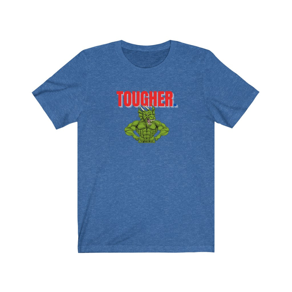 Tougher - Red Unisex Jersey Short Sleeve Tee