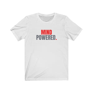 Mind Powered - Red Unisex Jersey Short Sleeve Tee