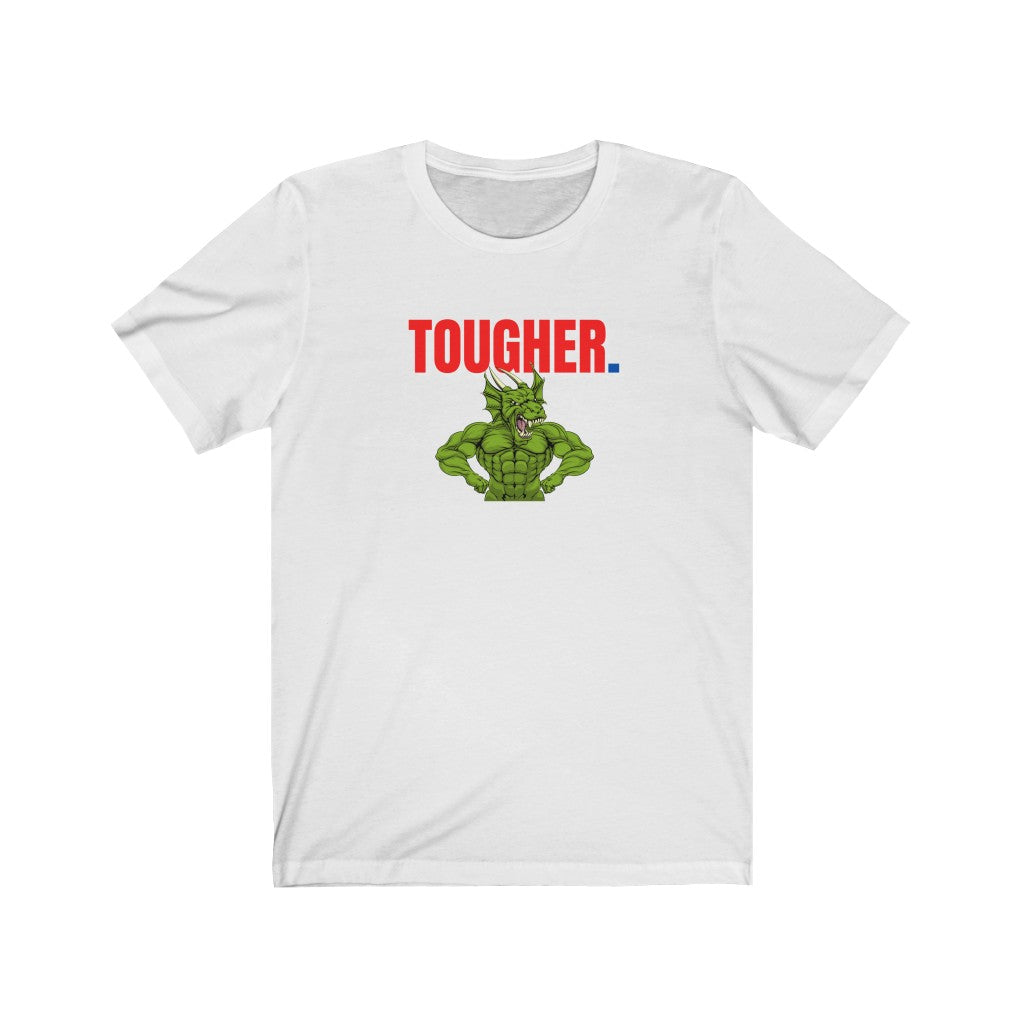 Tougher - Red Unisex Jersey Short Sleeve Tee