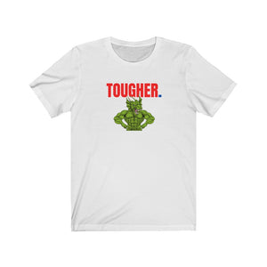 Tougher - Red Unisex Jersey Short Sleeve Tee