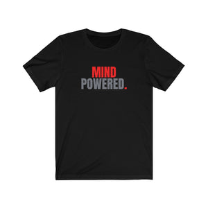 Mind Powered - Red Unisex Jersey Short Sleeve Tee