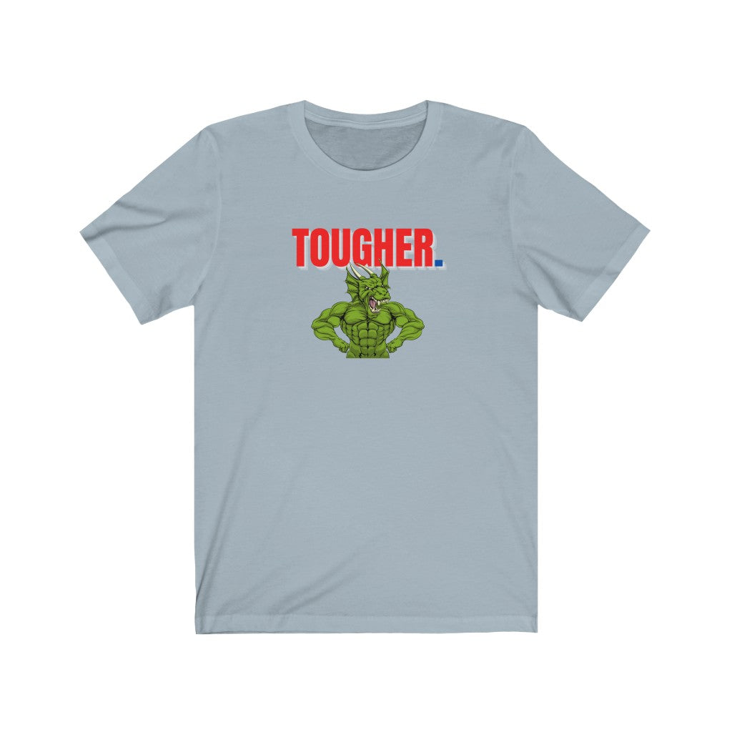 Tougher - Red Unisex Jersey Short Sleeve Tee