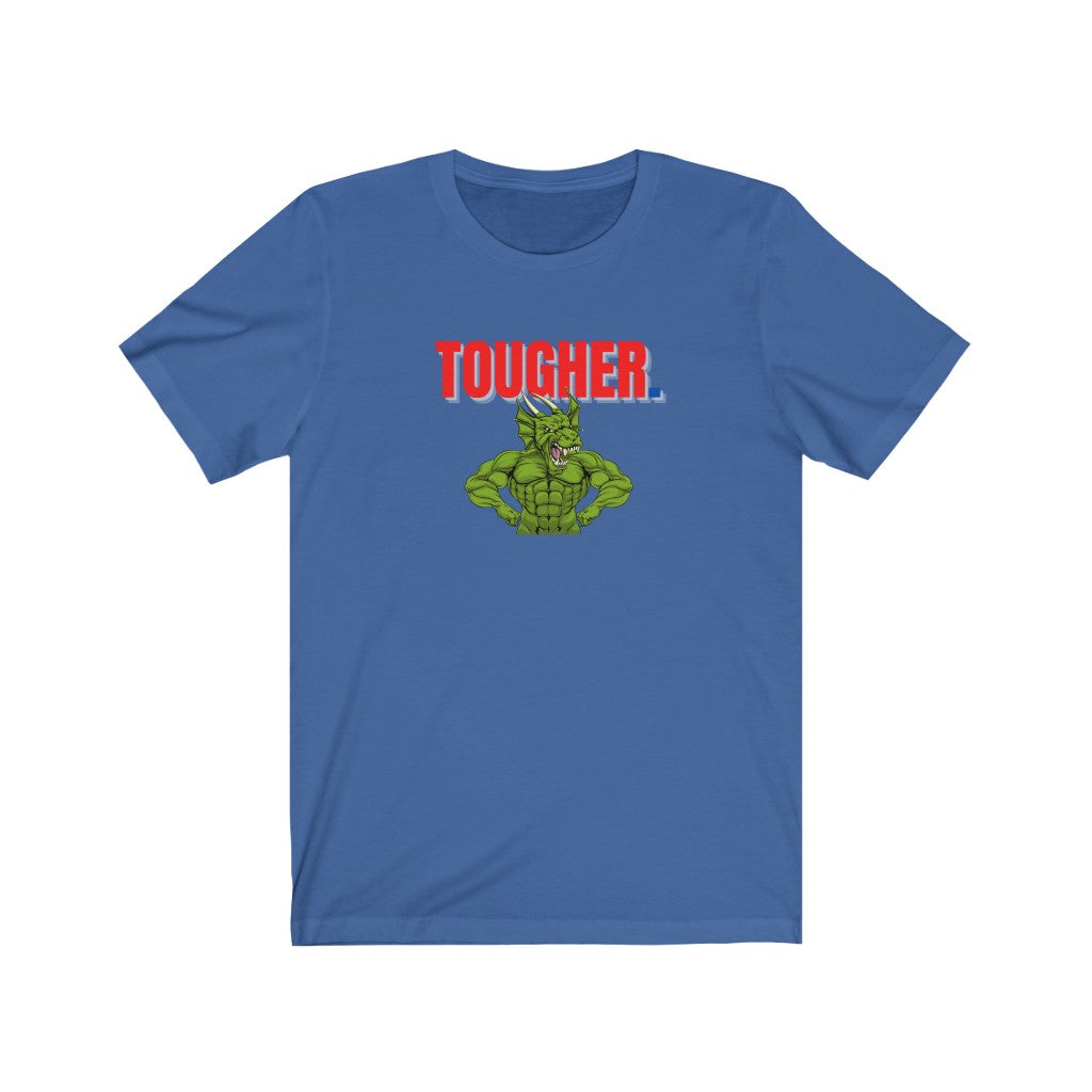 Tougher - Red Unisex Jersey Short Sleeve Tee
